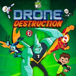  Ben 10 Drone Destruction